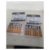 2 woodcarving sets, 1 tool missing. 11-27