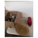 Kitchen lot with waffle maker. 45-23