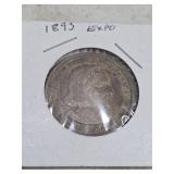 1893 Expo Columbus half dollar. K20
