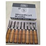 Woodcarving knife set. 11-26