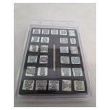 Alphabet stamp set. 11-30