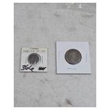 Pair of Roman empire coins. K19
