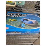 74in inflatable boat. 45-1