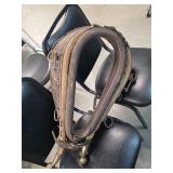 Antique leather horse collar for plow horses. 3-5