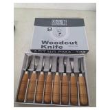 Woodcarving knife set. 11-25