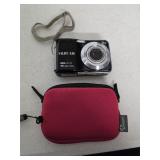 Fujifilm digital camera with case. 11-10