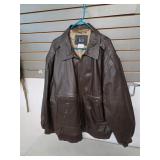 KS leather coat size 2XL. 6-1