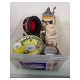Vintage steins and more, see pictures. 26-16