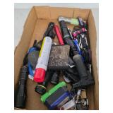 Knives and flashlights lot. K54