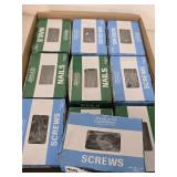 Flat of galvanized nails. 45-43