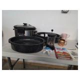 Slow cooker, roasting pans, more. K34