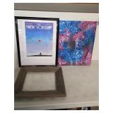 Art and frame lot. 45-65