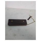 Leather clutch. 26-17