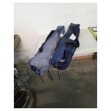 2 camping chairs. 25-48