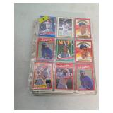 Vintage baseball cards in sleeves. 2-5