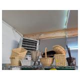 Large wicker basket collection. 26-26