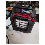 big buddy heater with propane tank line. T21