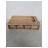 Cutting board with knife drawers. 45-19