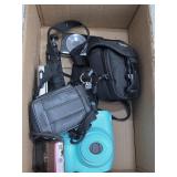 Digital and instant camera lot. K-30