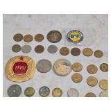 Vintage tokens. K-17