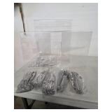 Displays and chain link fence ties. 24-9