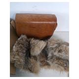 Lynx fur, leather purse, more. 45-78