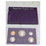 1987 proof set. K12