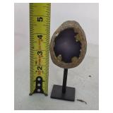 Geode on a stand. 25-36