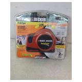 Black and decker auto tape measure. 2-3
