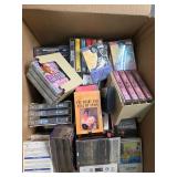 Box of cassette tapes. 26-21