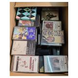 Box full of cassette tapes. 26-20