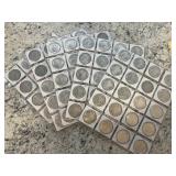 Complete set Morgan silver dollars (95) coins