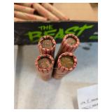 4 rolls wheat pennies. 4-20