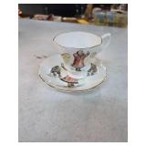 Bone China teacup and saucer. 20-8