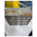 Bolt bin with hardware. 19-12