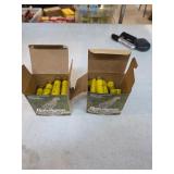 2 boxes of 20-gauge dove loads. 4-1