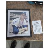 Don Drysdale signed photo. 5-34