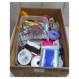 Ribbons, and more art and sewing items. K31