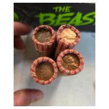Wheat pennies from 40s-50s. 12-23