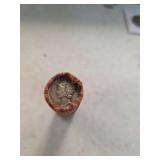 Penny roll of Mercury dimes. 12-1