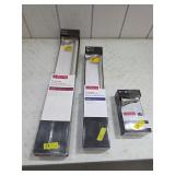 towel bars and toilet paper holder. 17-4