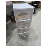 plastic drawer system with sewing patterns. K-10