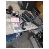 Vintage cameras and recorder. 12-76