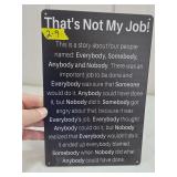 Metal sign. 2-9