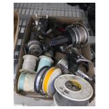 Fishing reels and fishing line. 5-33