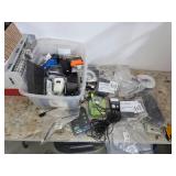 Large computer parts/electronics lot. 12-69