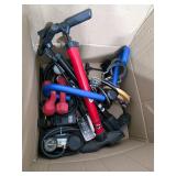 Bike pumps and more, see pictures. 19-63