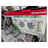Twin window fan with thermostat. K60