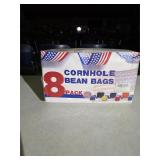 8 cornhole beanbags. 3-10