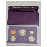 1985 proof set. K18